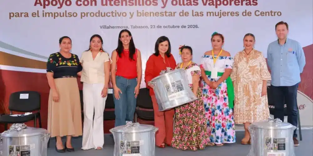 Con la entrega de 186 equipos productivos y el arranque del segundo Festival de “La Tamaliza”, la presidenta municipal fortalece el autoempleo, impulsa la economía familiar y reafirma que en la tradición gastronómica tabasqueña también se cocina el futuro de la comunidad.