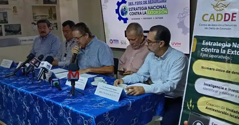 anuncian tercer foro de seguridad para combatir la extorsión