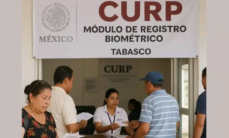 curp biométrica en tabasco menos del 1 ha realizado el trámite
