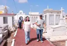 centro refuerza limpieza y seguridad en cementerios