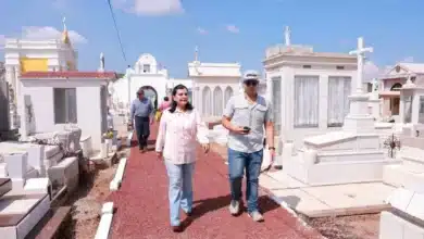 centro refuerza limpieza y seguridad en cementerios