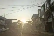 día soleado y cálido