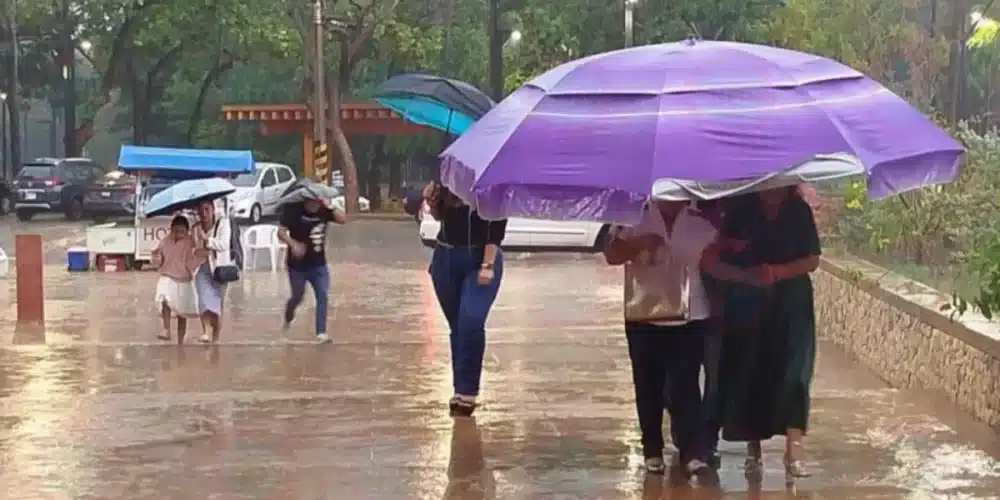 Domingo de lluvias en Tabasco, todo el día (Foto de cortesía)