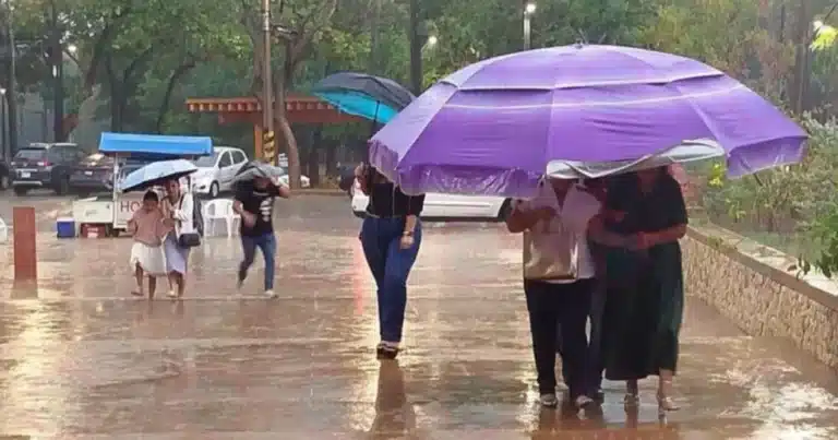 Domingo de lluvias en Tabasco, todo el día (Foto de cortesía)