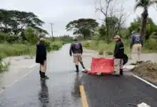 Vigilancia permanente en Teapa por anegaciones y vados tras recientes lluvias (Foto de cortesía)