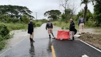 Vigilancia permanente en Teapa por anegaciones y vados tras recientes lluvias (Foto de cortesía)