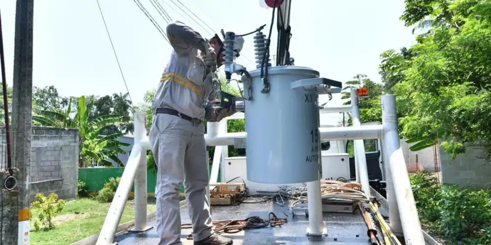 Infraestructura eléctrica solida garantiza un servicio de calidad en Tabasco (Foto de cortesía)
