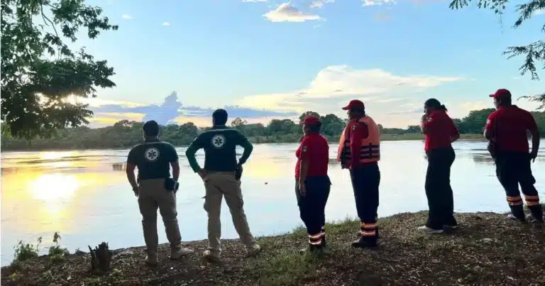 Despliegan operativo en el río Usumacinta tras desaparecido en Tenosique (Foto de cortesía)