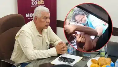Semovi va contra unidad que puso en riesgo la integridad de pasajeros (Fotos de cortesía)