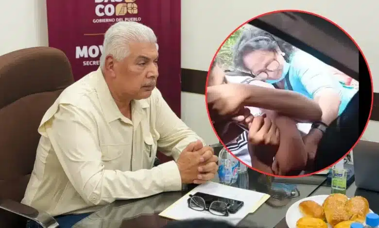 Semovi va contra unidad que puso en riesgo la integridad de pasajeros (Fotos de cortesía)