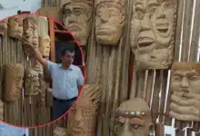La madera que susurra misterios y leyendas en Tamulté de las Sábanas (Foto de Felipe Rosales)