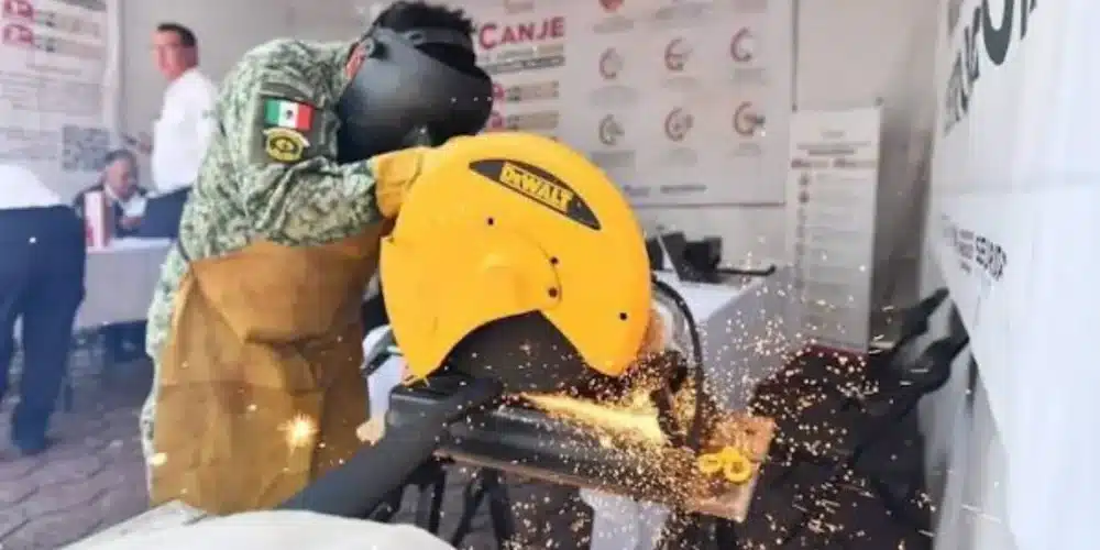 Éxito del programa de desarme voluntario