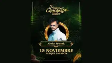 festival del chocolate 2026 aleks syntek se presentará en tabasco