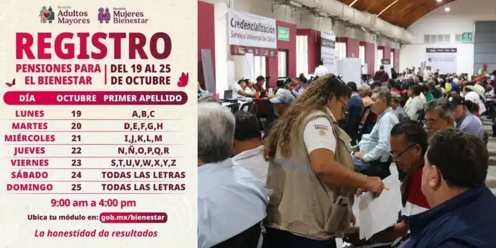 habilitan parque tabasco para registro de pensiones bienestar