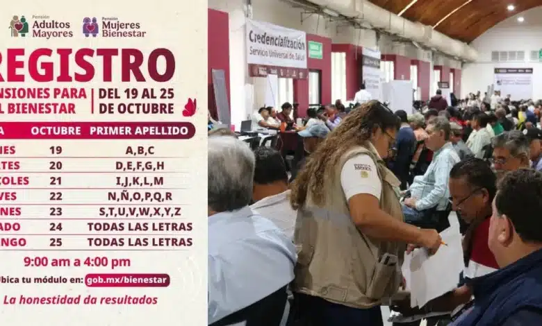 habilitan parque tabasco para registro de pensiones bienestar