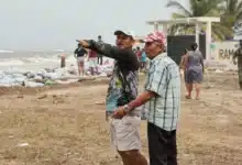 la furia del golfo devora más de 80 metros de costa en solo dos meses
