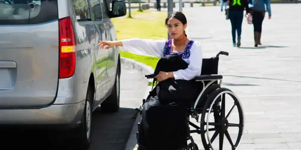 no hay transporte público para discapacitados acusa asociación civil