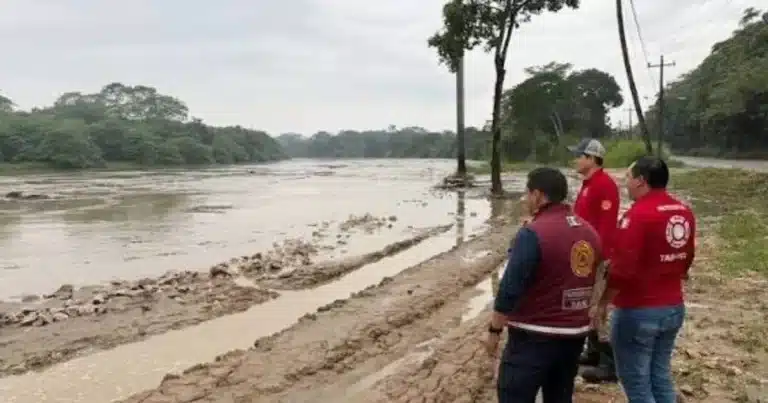 usumacinta y pichucalco amenazan con desbordamientos críticos