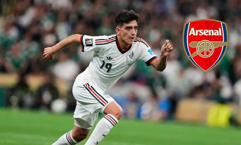 arsenal apresura fichaje de gilberto mora, campeón de la premier league lo quiere