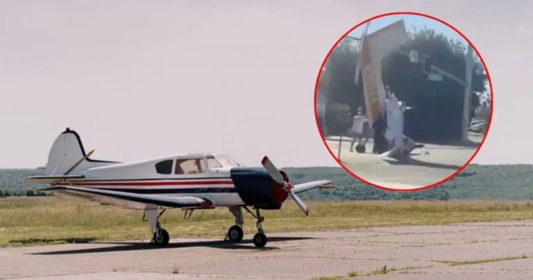 avioneta se estrella en una calle de california