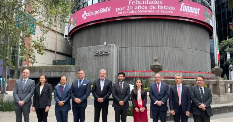 Celebra Fonacot 20 años como emisor de bonos en el Mercado de Valores de México