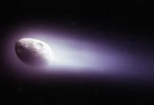 el cometa halley y el deslumbrante origen de las oriónidas