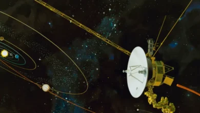 El hito cósmico de la NASA un artefacto humano a un día luz de casa