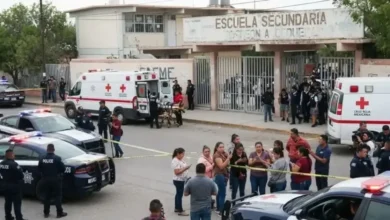 Tiroteo en secundaria de Torreón (Foto de internet)
