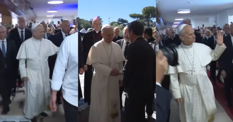 Papa León XIV llega al Hospital Gemelli para operación de nódulo pulmonar (Fotos de internet)