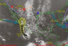 Clima hoy: tormenta tropical Vance y línea seca provocarán fuertes lluvias (Imagen de Conagua)