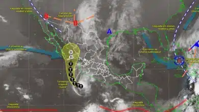 Clima hoy: tormenta tropical Vance y línea seca provocarán fuertes lluvias (Imagen de Conagua)