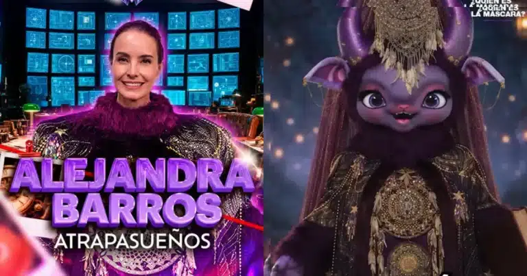 Alejandra Barros es Atrapasueños en ¿Quién es la Máscara? (Fotos de redes sociales)