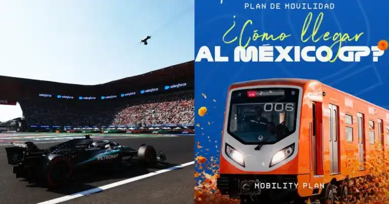 Operativo especial de movilidad por Gran Premio de México 2026 CDMX (Foto de cortesía)