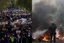 Protestas paralizan París, cientos de detenidos (Fotos de internet)