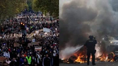 Protestas paralizan París, cientos de detenidos (Fotos de internet)