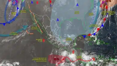 frente frío 2 provoca lluvias intensas en veracruz y fuertes vientos