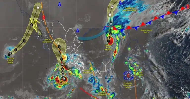 huracán simon provocará lluvias torrenciales en guerrero y michoacán