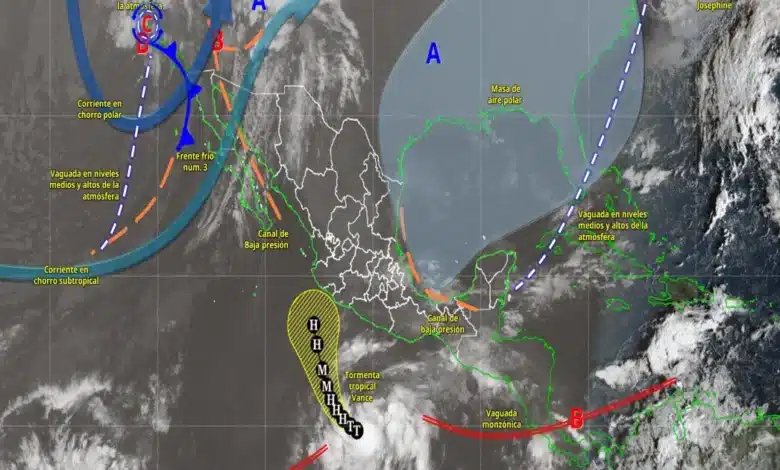 prevén lluvias muy fuertes en veracruz, oaxaca y chiapas